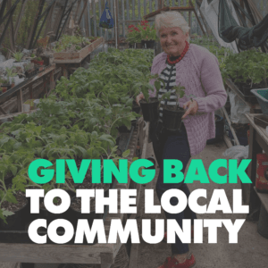 giving back to the local community