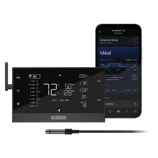 ACI-CTRAI-EC AC Infinity Controller AI+ Environmental Controller