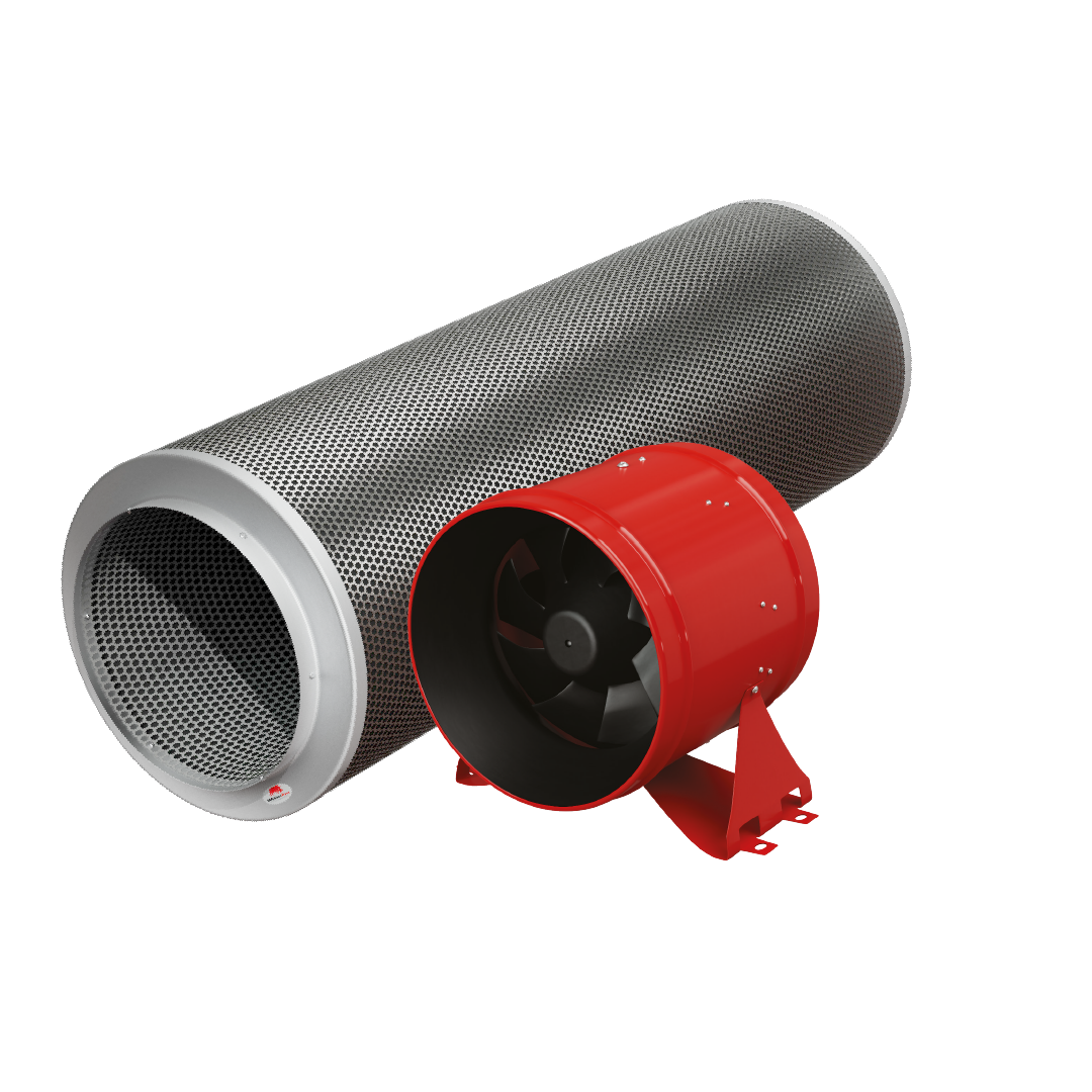 Rhino Ultra Non-Silenced 355 EC Fan + Pro Filter 350 Combo